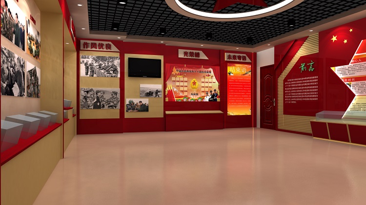 河南部隊榮譽室設(shè)計-展示部隊專屬文化