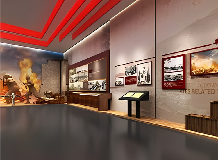 河南部隊(duì)展廳設(shè)計(jì)-數(shù)字化展廳建設(shè)