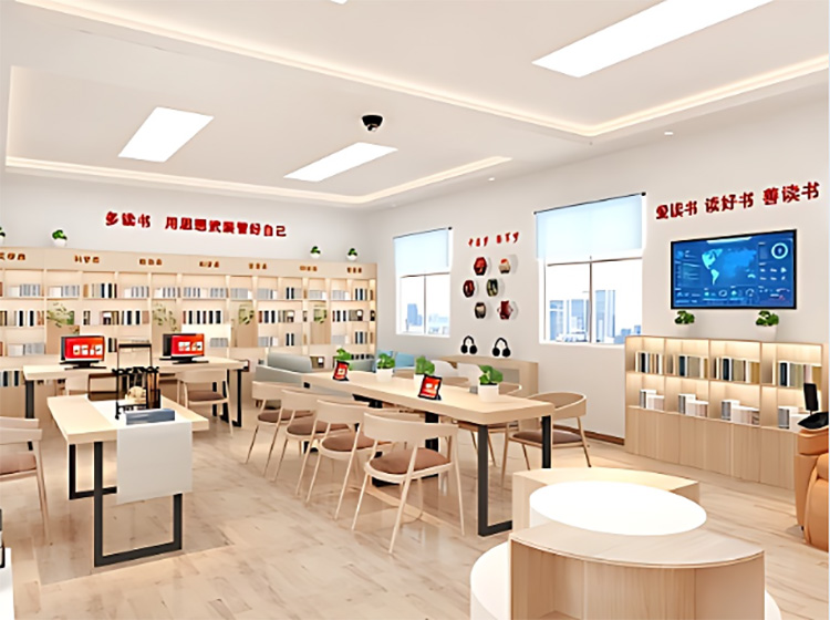 河南社區(qū)圖書館設計